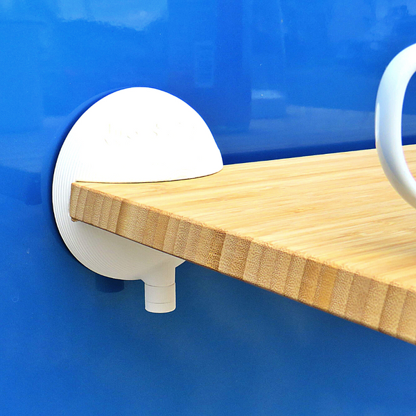 Bambutab déposant à l'extérieur avec un support magnétique et un monogramme - Kokox Design