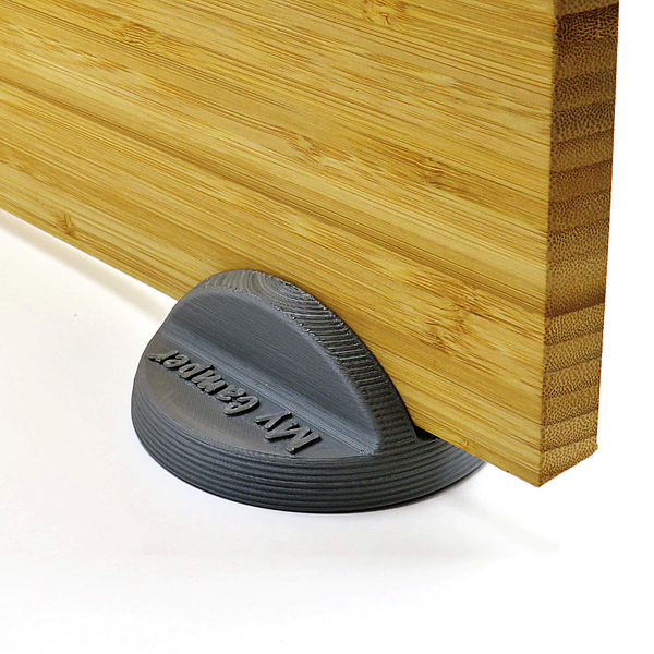 Bambutab déposant à l'extérieur avec un support magnétique et un monogramme - Kokox Design