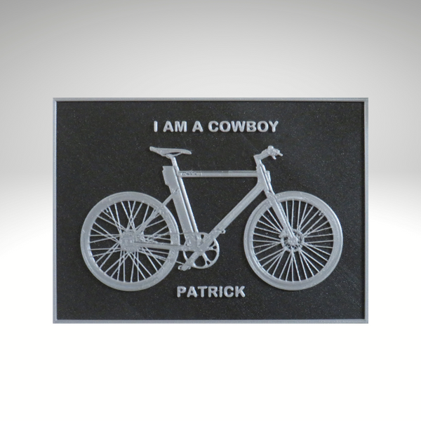 I on a cowboy - 3D image / voucher personalized - Kokox design