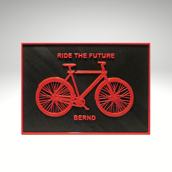 Ride the Future - 3D Bild / Gutschein personalisiert - KoKoX Design