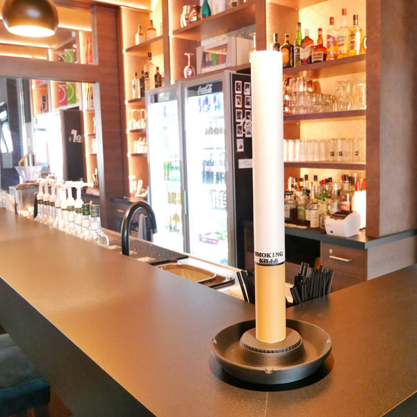 Smoking Kills Designleuchte – in Zigarettenform mit optionalem Aschenbecher