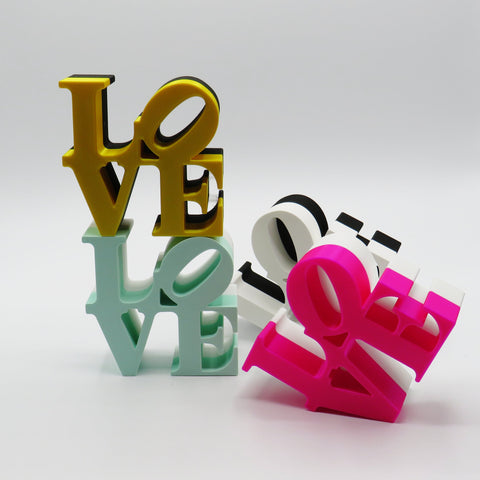 Love mini sculpture from the Philadelphia Love Park